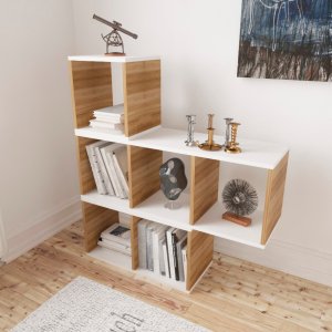 Librero Minimalista Modular MB