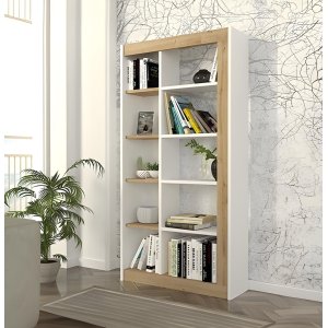 Librero Biblioteca con 10 estantes BM