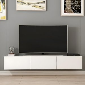 Mueble TV flotante con 3 puertas 180 B