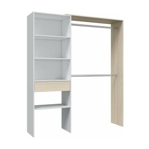 Closet abierto con un cajon A187 BM