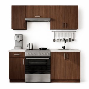 Cocina Lima con Tarja 180 cm R