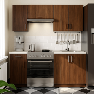 Cocina Lima con Tarja 180 cm R