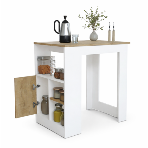 Isla de Cocina con Estantes MB