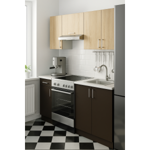 Cocina Lima con Tarja 180 cm MW