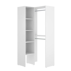 Closet esquinero abierto 80x80 B