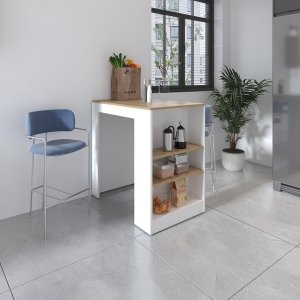 Isla de Cocina con Repisas MB
