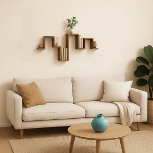 Repisa Flotante Zig Zag R