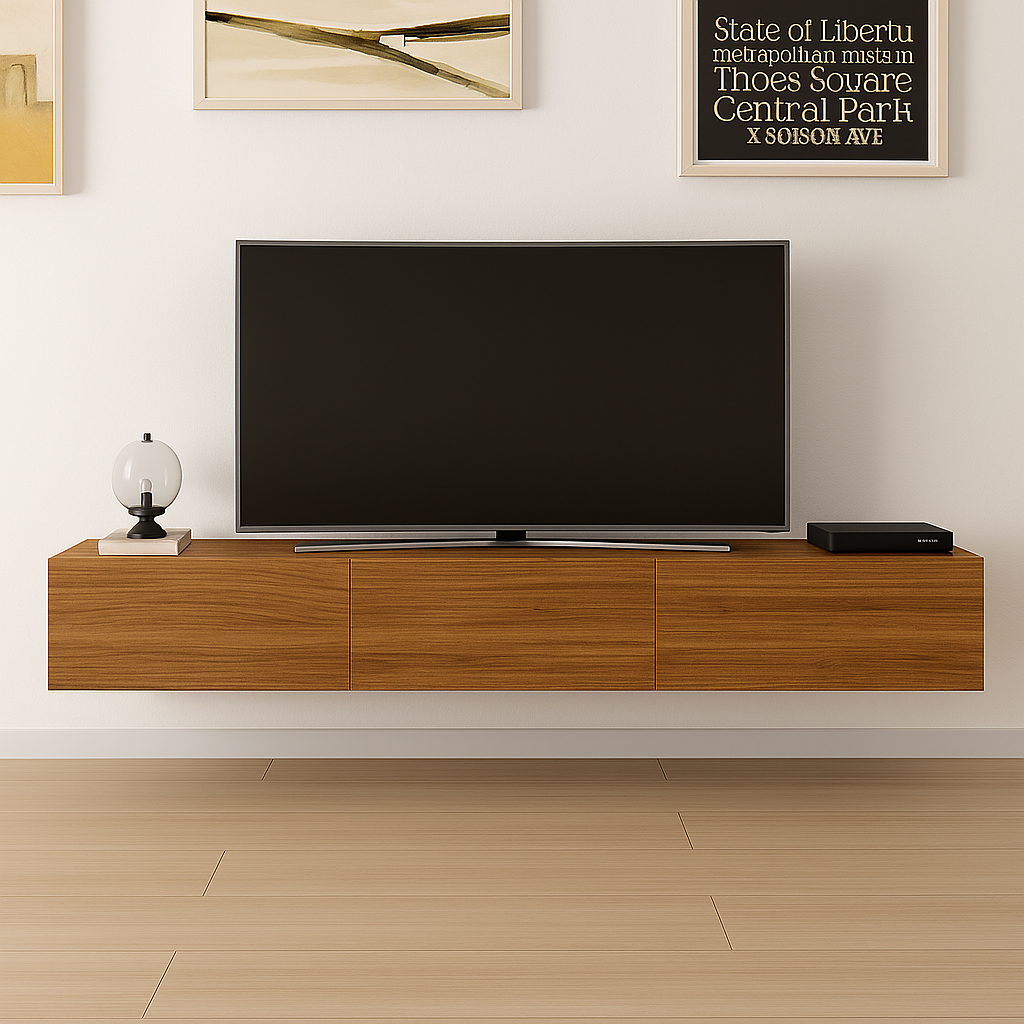 Mueble TV flotante con 3 puertas 180 AM