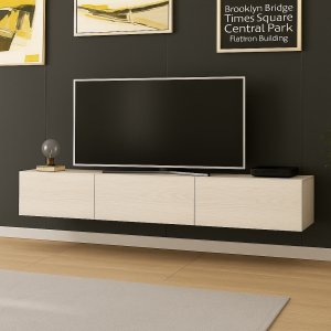 Mueble TV flotante con 3 puertas 180 A