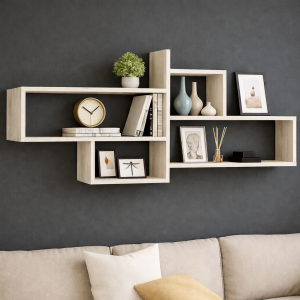 Repisa flotante 4 modulos S