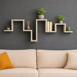 Repisa Flotante Zig Zag S