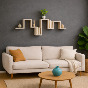 Repisa Flotante Zig Zag S