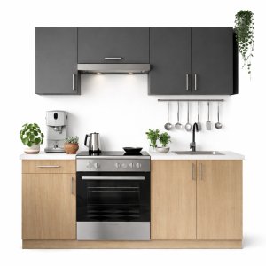 Cocina Lima con Tarja 180 cm OC