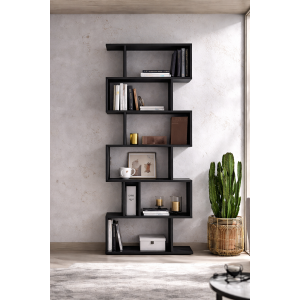 Librero alto 6 modulos N