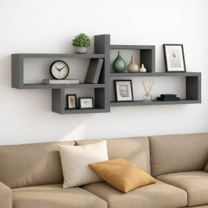 Repisa flotante 4 modulos O