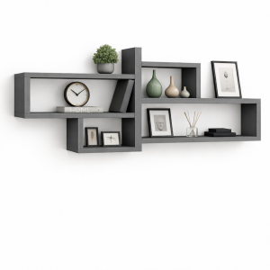 Repisa flotante 4 modulos O