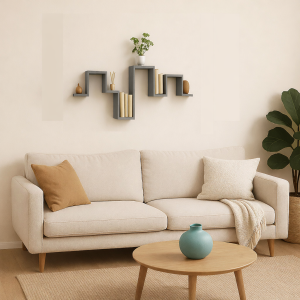 Repisa Flotante Zig Zag G