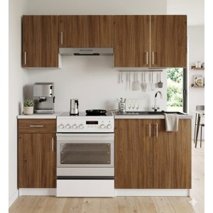 Cocina Lima con Tarja 180 cm Malta