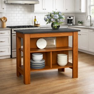 Isla de Cocina con 3 Estantes CEO