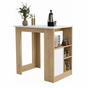 Isla de Cocina con Estantes CB