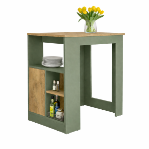 Isla de Cocina con Estantes RM