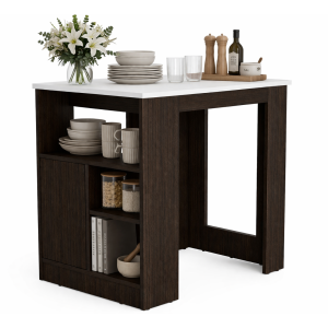 Isla de Cocina con Estantes WB