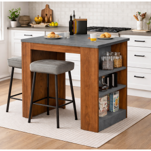 Isla de Cocina con Repisas CEO