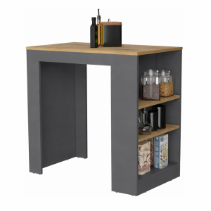 Isla de Cocina con Repisas OMO