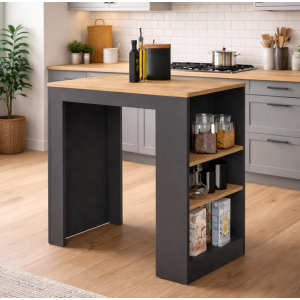 Isla de Cocina con Repisas OMO