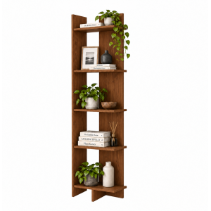Librero Esquinero con 5 repisas CE